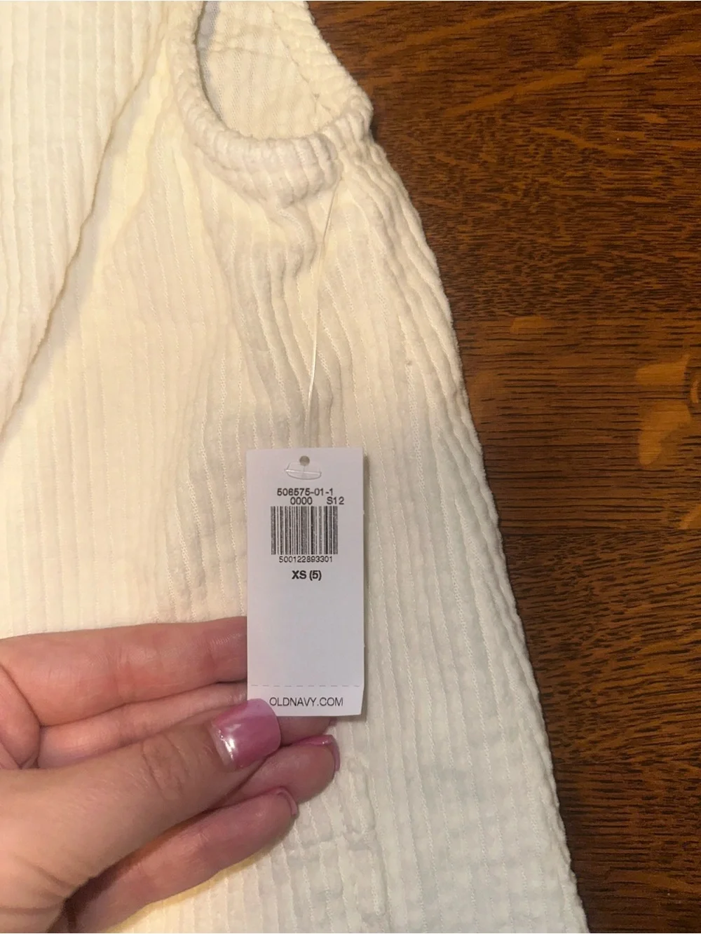 Old Navy Cream Corduroy Button-Front Kids Jumper